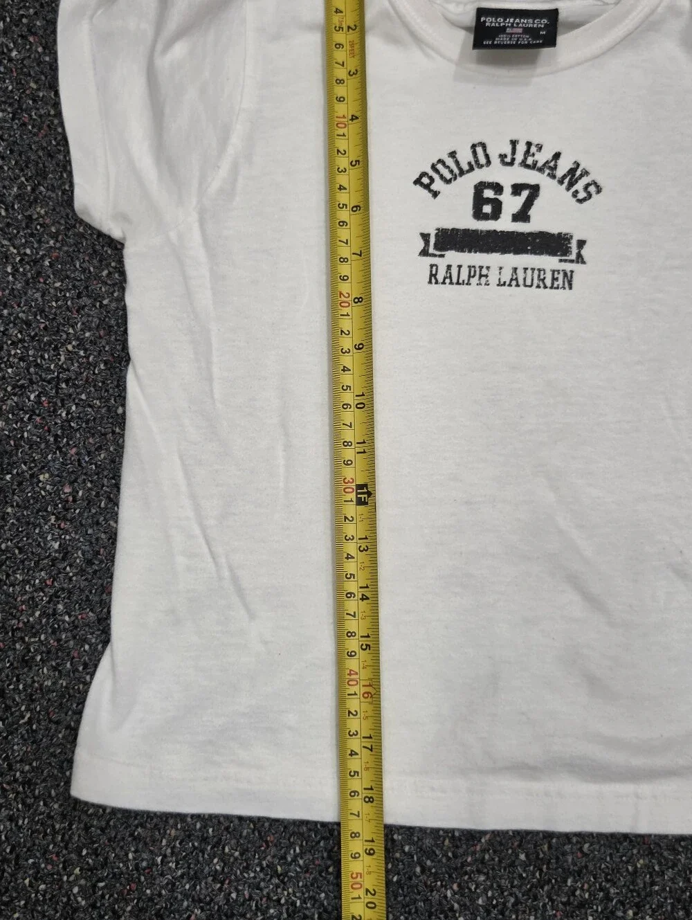 Polo Jeans Co. by Ralph Lauren Short Sleeve Tee With Polo Jeans '67 Graphic Sz M